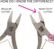 The Beadsmith Wire Tool Set - Elongated, Comfortable Handles with Double-Leaf Springs